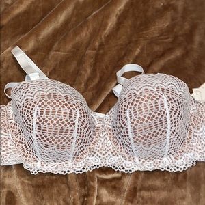 Cacique Strapless Lace Bra